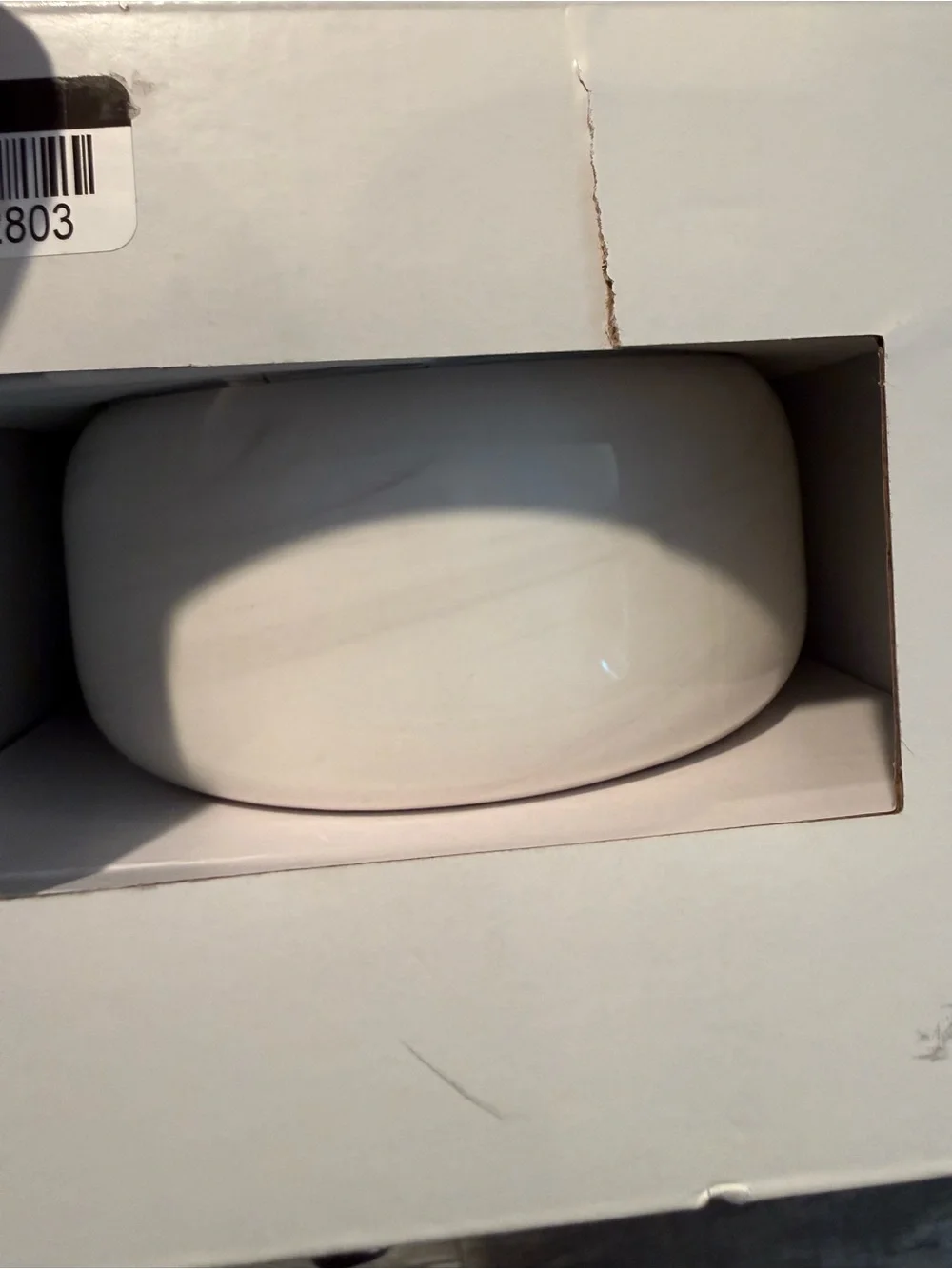 Threshold Candle and Wax Warmer with Marble Accent